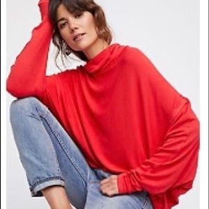 🆕 FREE PEOPLE Alameda Slouchy Turtleneck